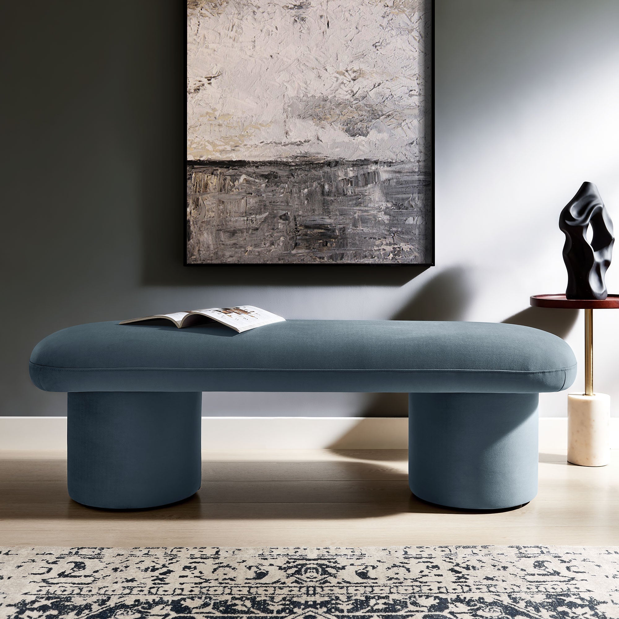 Orla Performance Velvet Bench by Modway