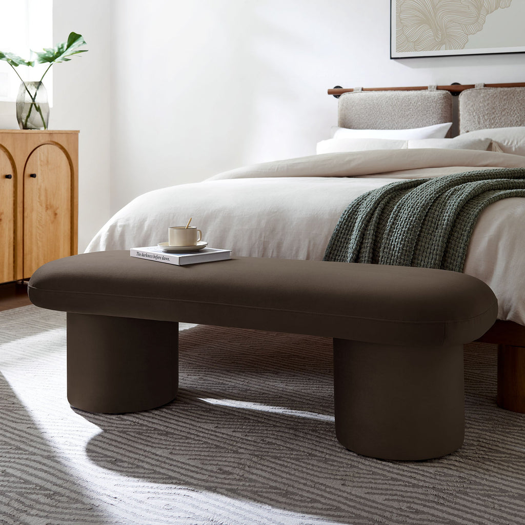 Orla Performance Velvet Bench by Modway