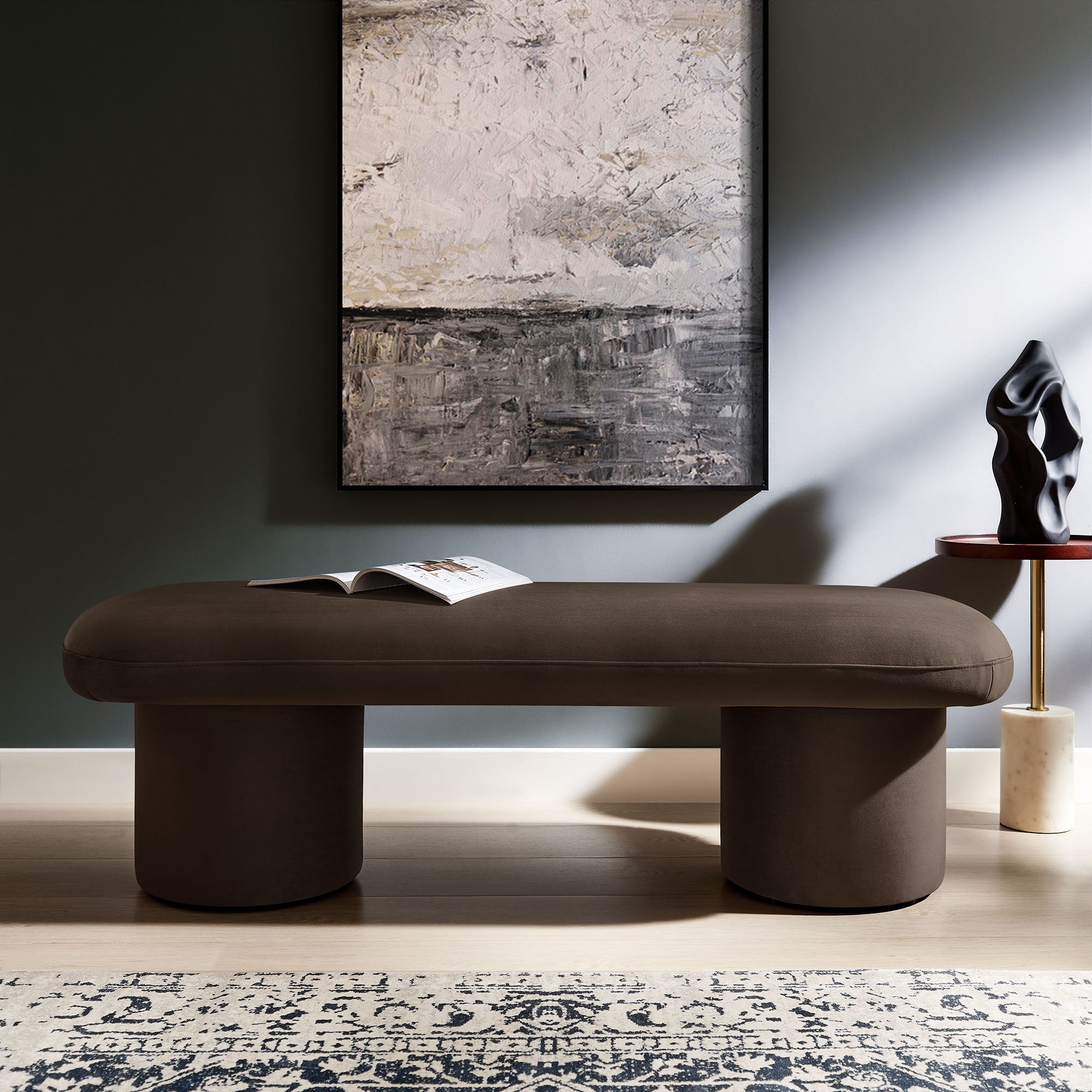Orla Performance Velvet Bench by Modway