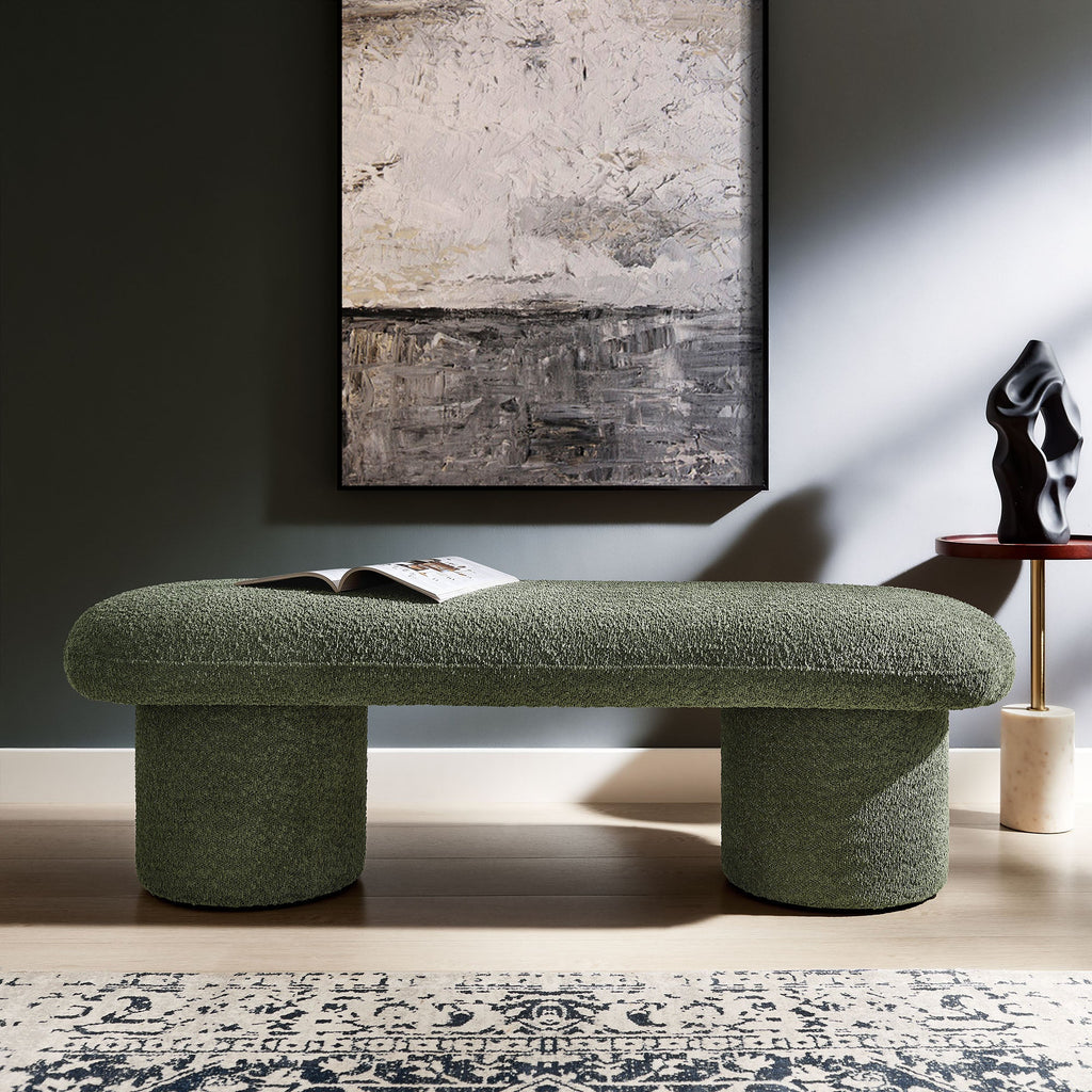 Orla Chenille Upholstered Bench by Modway