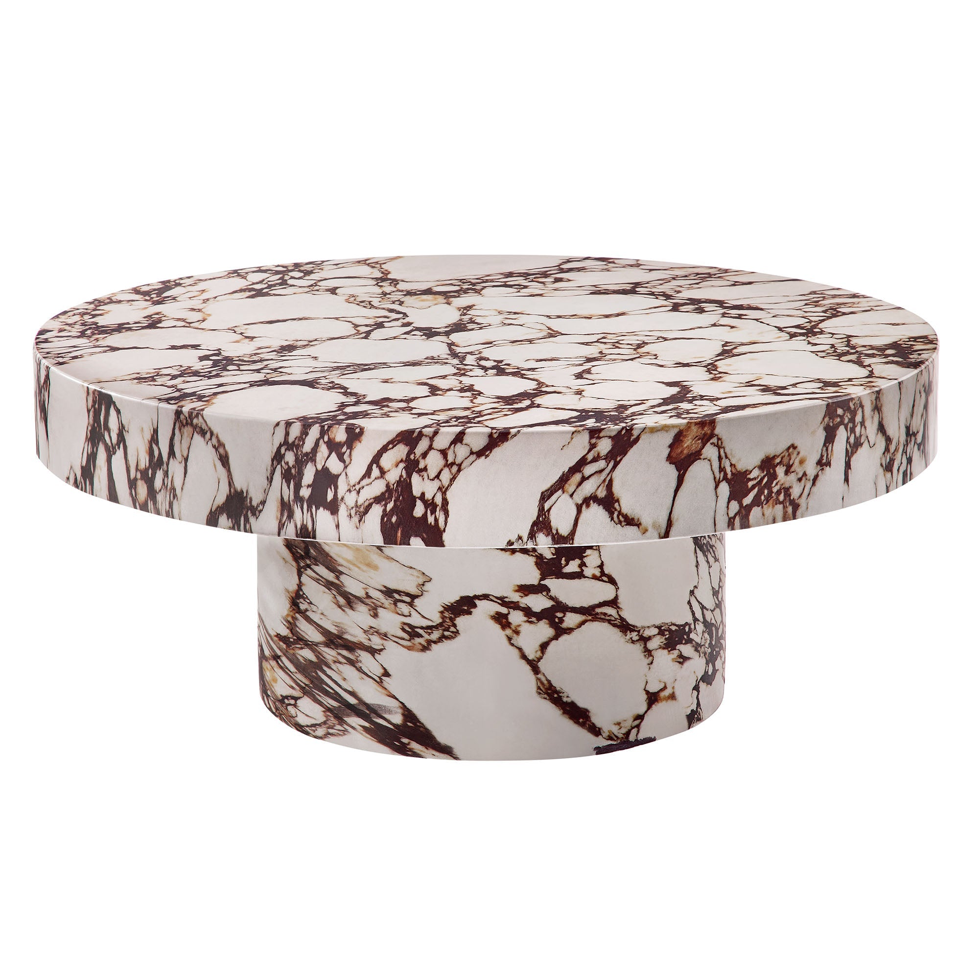 Alora Indoor - Outdoor Patio Concrete Round Coffee Table by Modway