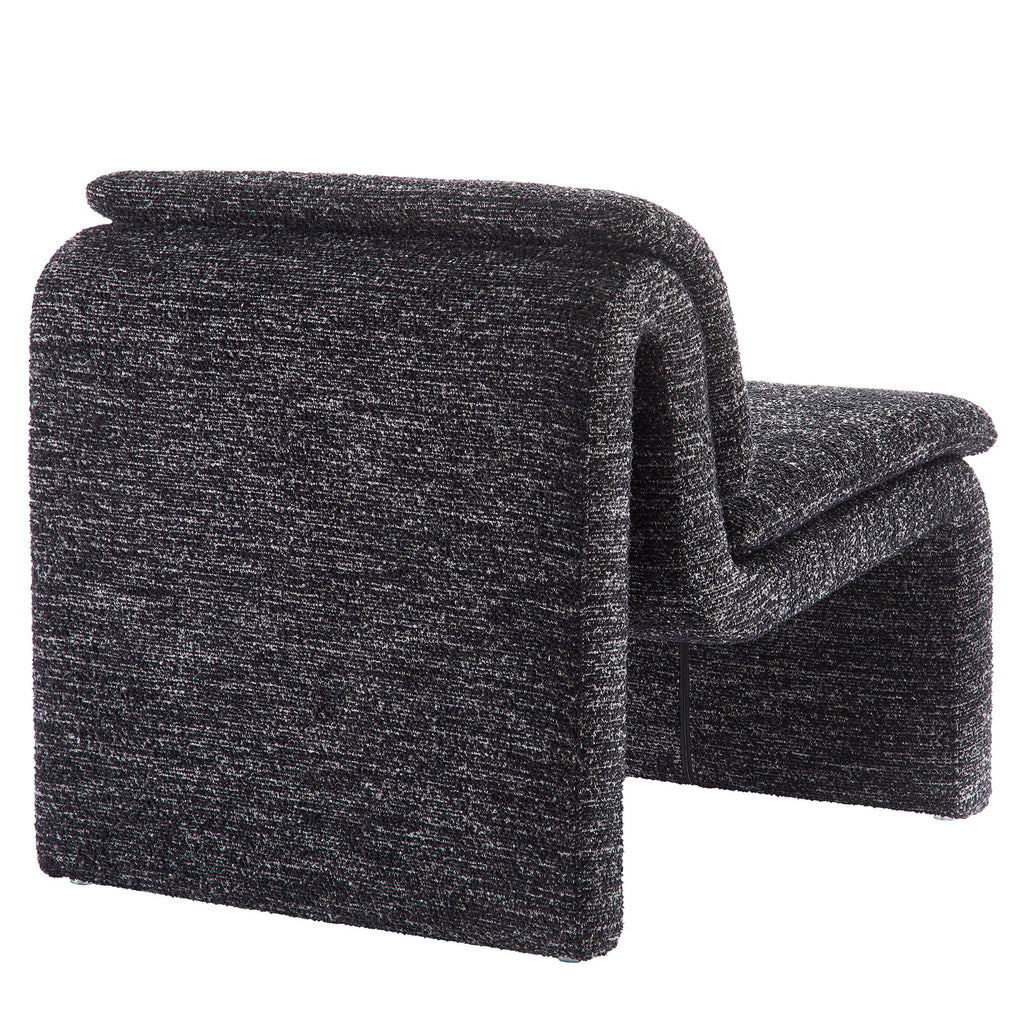 Dune Boucle Upholstered Armless Accent Chair by Modway