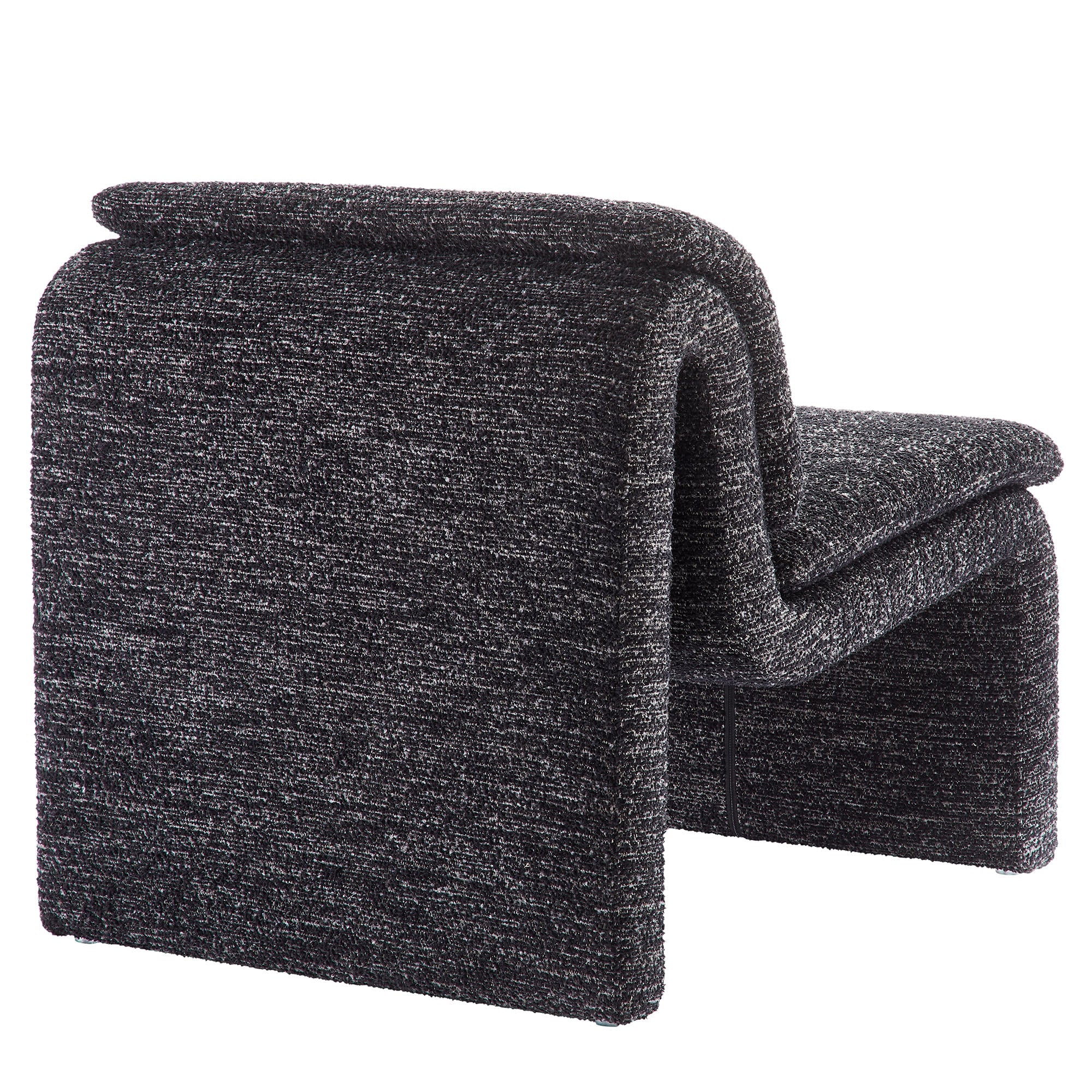 Dune Boucle Upholstered Armless Accent Chair by Modway