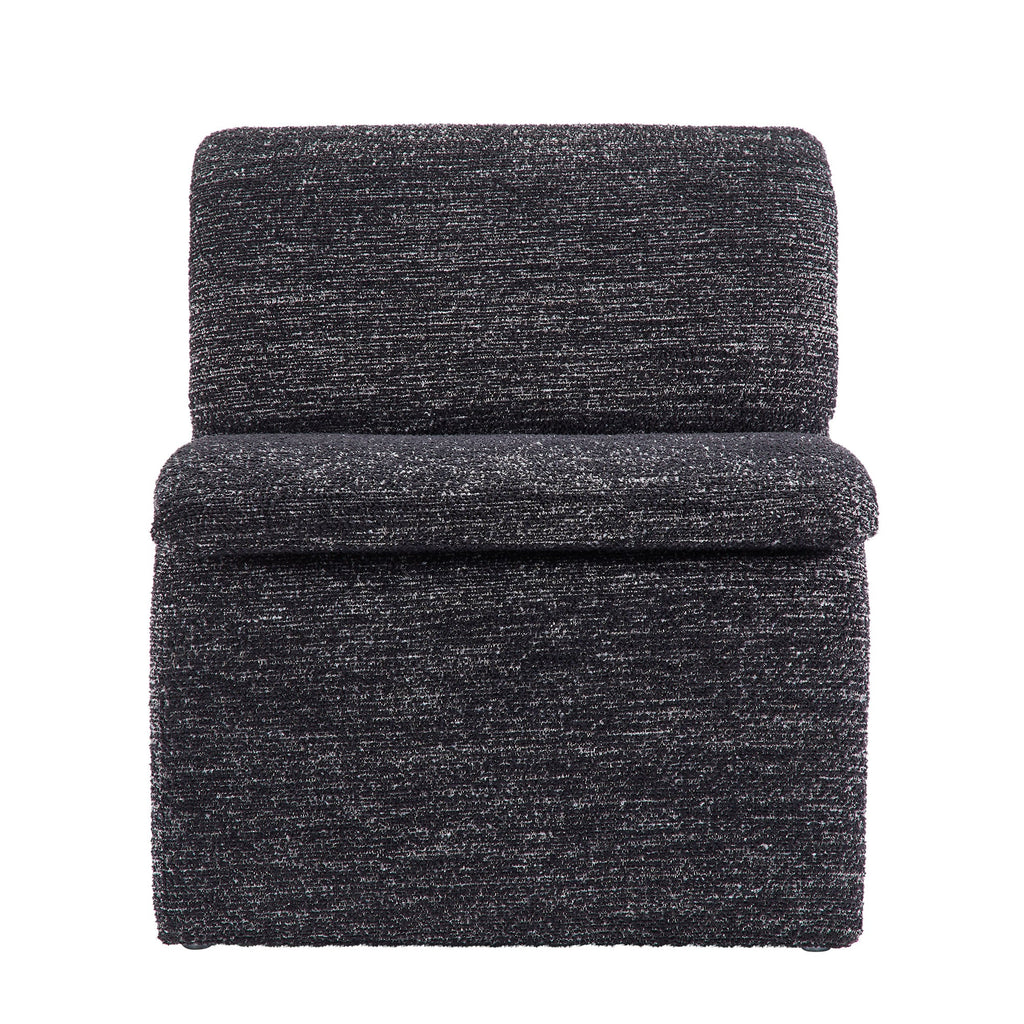 Dune Boucle Upholstered Armless Accent Chair by Modway