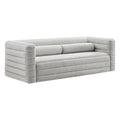 Relle Channel Tufted Boucle Upholstered Sofa by Modway