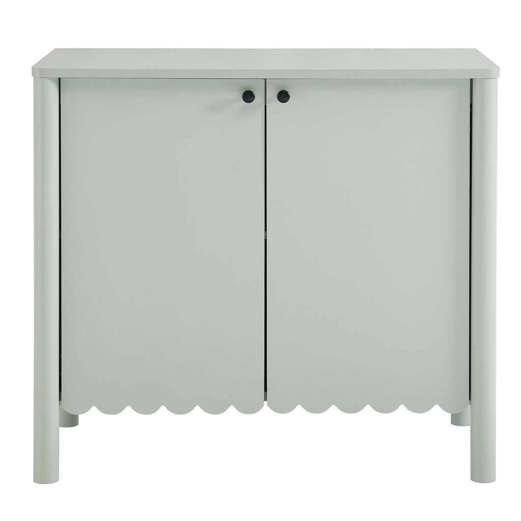 Emmeline 35" 2-Door Scalloped Sideboard Cabinet by Modway