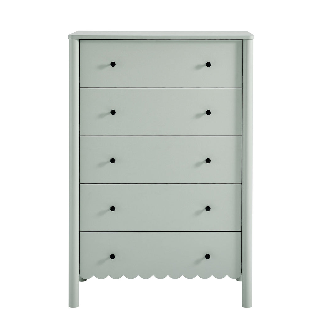 Emmeline Scalloped 5-Drawer Chest by Modway