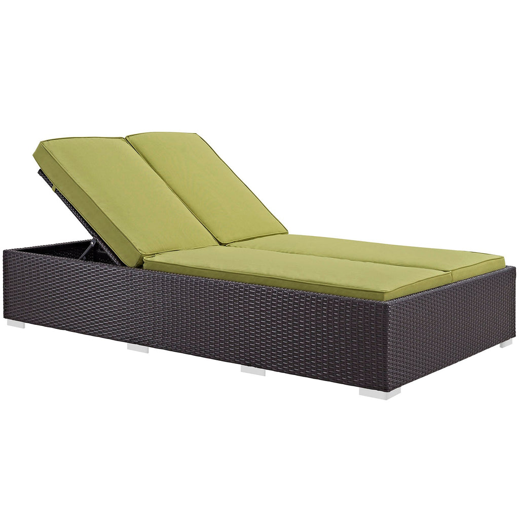 Evince Double Outdoor Patio Chaise by Modway