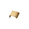 Brushed Bronze "Edge Straight" Tab Drawer Pulls