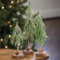 Glittered Pinecone Tree 10" (Pack of 4)