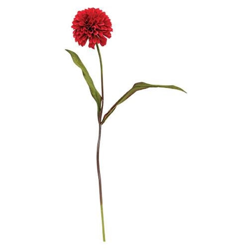 Ball Chrysanthemum Spray Red 29" (Pack of 4)