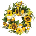 Sunflower & Lemon Wreath 10" Inside/Approx. 22" Outside