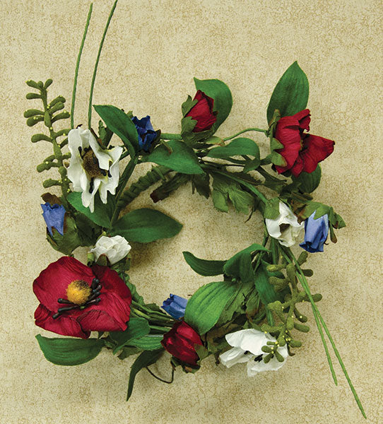 Americana Poppy Ring 3-1/2" (Pack of 4)