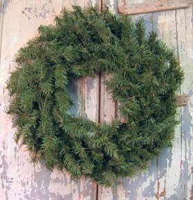 Canadian Pine Wreath - 24"