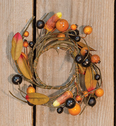Primitive Candy Corn Ring 2" (Pack of 4)