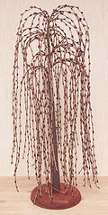 Burgundy Willow Tree 24"