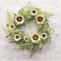 Sunwashed Succulent Wreath 24"
