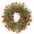 Garden Bliss Wreath Red
