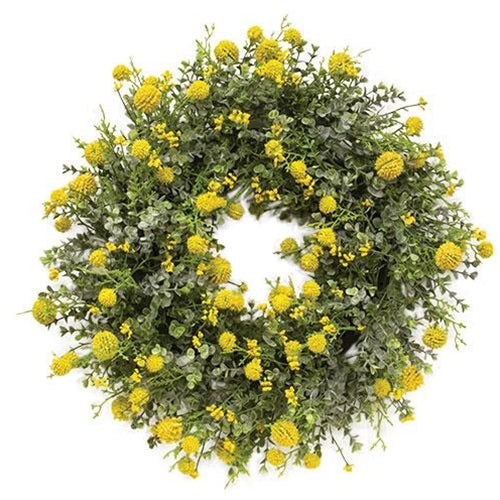 Garden Bliss Wreath Yellow