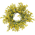 Array Astilbe Candle Ring 3"/10" Yellow (Pack of 2)