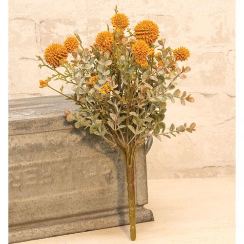 Fall Garden Bush 10" Mustard (Pack of 4)