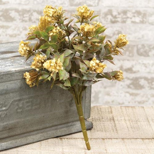 Late Bloomer Bush 11" Cream (Pack of 2)