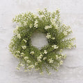 Astilbe Candle Ring 3" White (Pack of 2)