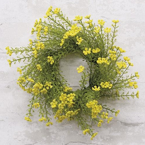 Astilbe Candle Ring 3" Yellow (Pack of 2)