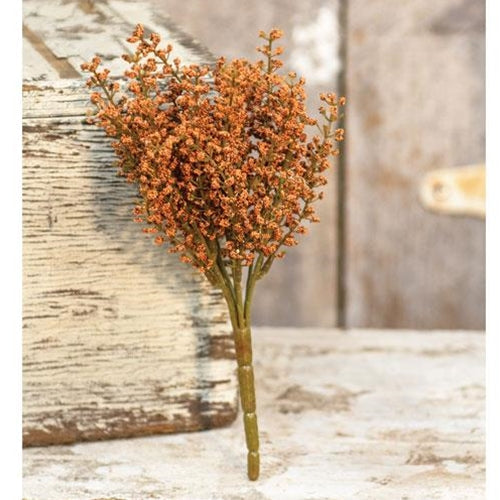 Bursting Astilbe Bush 10.5" Pumpkin (Pack of 4)