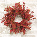 Bursting Astilbe Candle Ring 3.5" Sangria (Pack of 2)