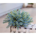 Bursting Astilbe Half Sphere Sky Blue 9" (Pack of 2)