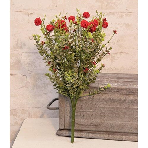 Garden Bliss Bush 15" Red (Pack of 2)