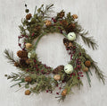 Country Bell Pine Ring 12"  (Pack of 4)