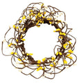 Pip Berry Ring 3.5" Yellow & Cream (Pack of 4)