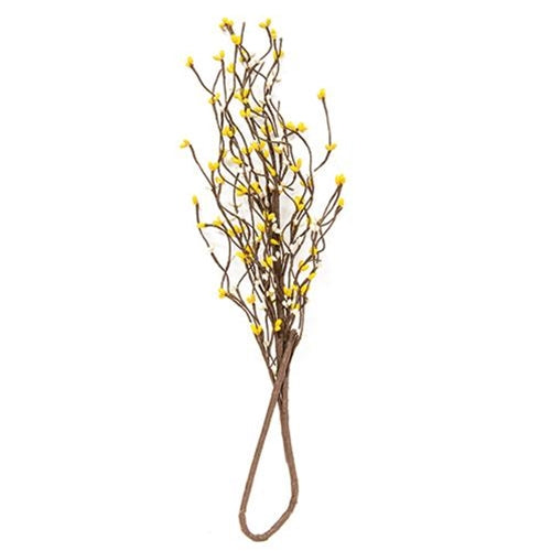 Pip Berry Spray 26" Yellow & Cream (Pack of 4)
