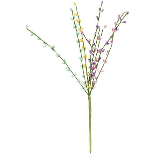 Happy Spring Pip Berry Pick 12" (Pack of 4)