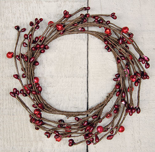 Bell & Burgundy Pip Ring 4" (Pack of 4)