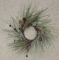 Country Needle Pine Ring 4" (Pack of 2)