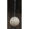 Platinum Glitter Berry Ball (Pack of 4)