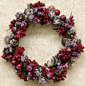 Fancy Winter Berry Ring 4" (Pack of 2)