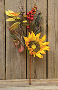 Harvest Sunflower Pick (Pack of 4)