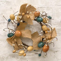 Egg Pip & Burlap Ring 3.5"  (Pack of 4)