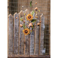 Sunflower Beehive Spray 19" (Pack of 4)