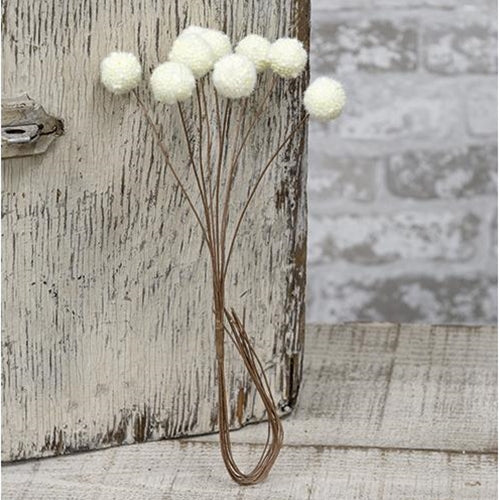 Billy Ball Bunch 16" Cream (Pack of 4)