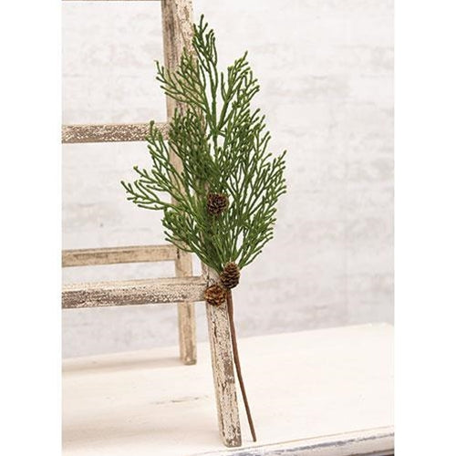 Mossy Cedar Pine Spray 19"  (Pack of 4)