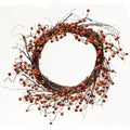 Twiggy Podka & Bittersweet Sunburst Wreath 20"