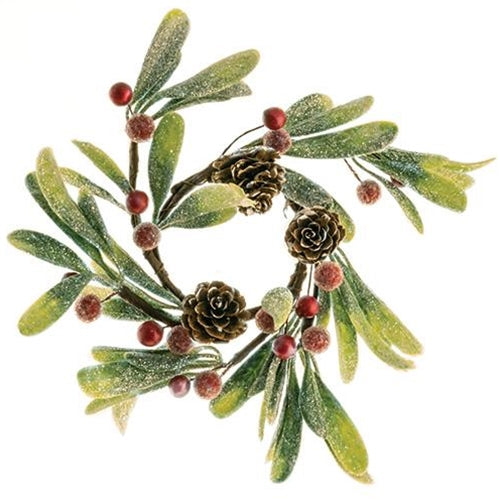 Merry Mistletoe Ring 2.5" (Pack of 4)