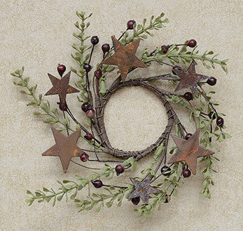Rosehip & Herb Candle Ring 2" (Pack of 4)