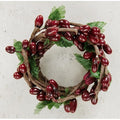Mini Pip Berry Ring Burgundy 1"  (Pack of 4)