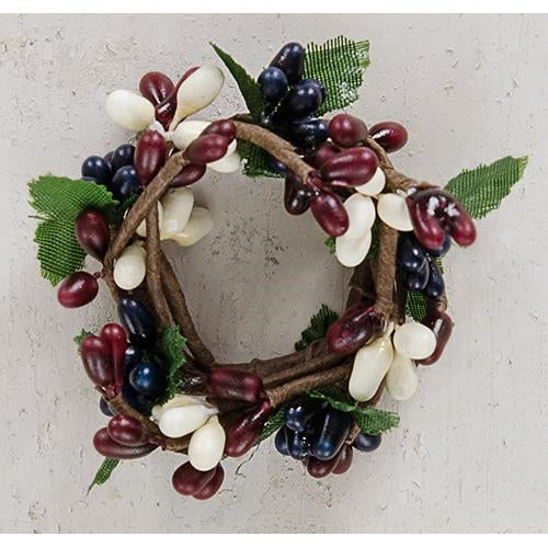 Mini Pip Berry Ring Country Mix 1" (Pack of 4)